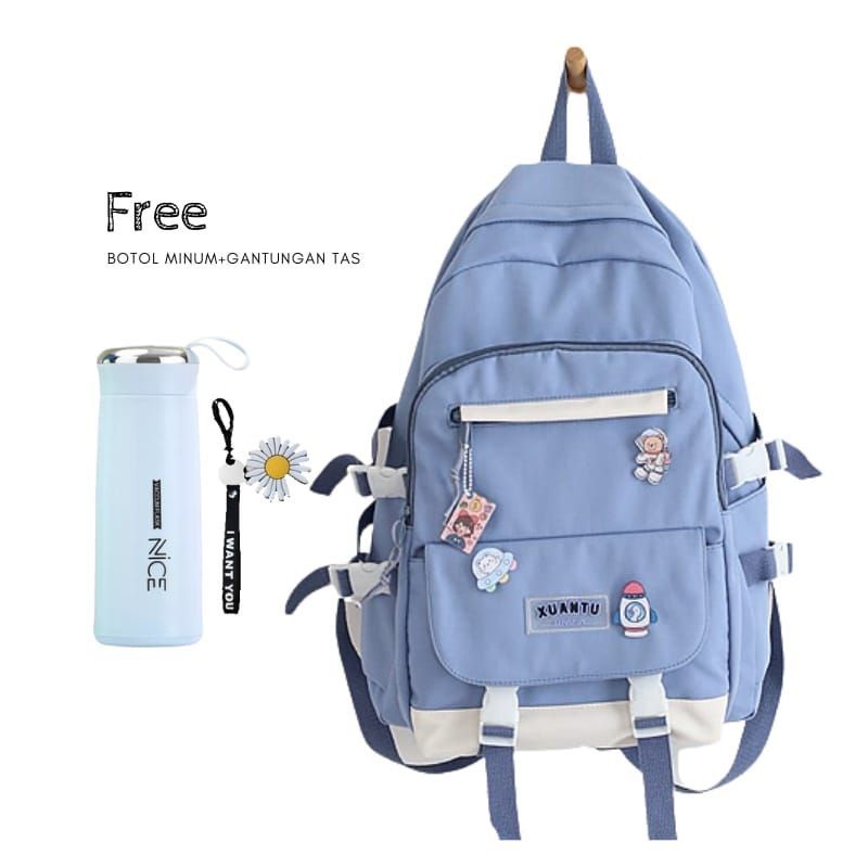 TerBaru Populer 2022 Tas Sekolah Wanita Versi Korea Ransel Siswa Sekolah Menengah Pertama Sekolah Dasar Dalam Ransel Jepang Ransel Korea Murah Tas Punggung Perempuan Dewasa Sederhana Backpack Anak Perempuan Sekolah SD SMP SMA SMK KULIAH