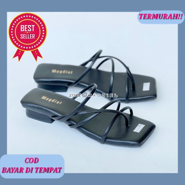 Sandal Wanita Heels Hak Tahu Amira Sandal Kepang Kekinian Heels Wanita Kekinian Sandal Pesta Remaja 