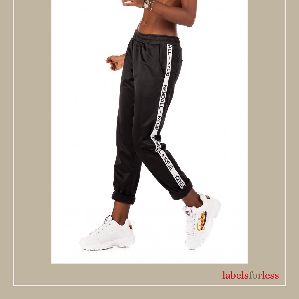 Kendall + Kylie Side Logo Sweat Pants