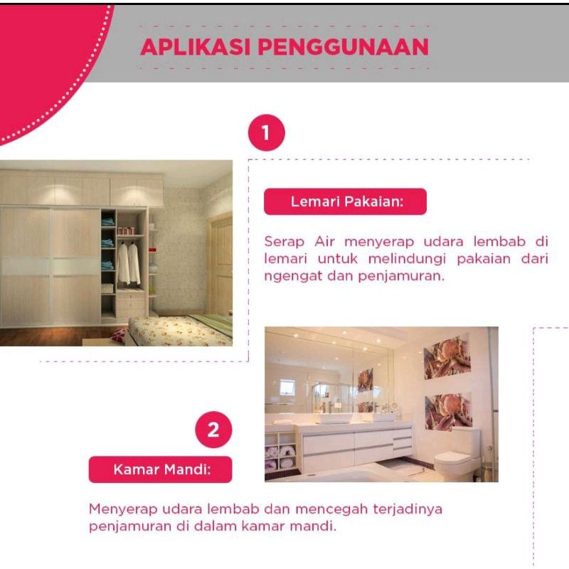 Bagus Serap Air 700ml Anti Lembab Penghilang Bau