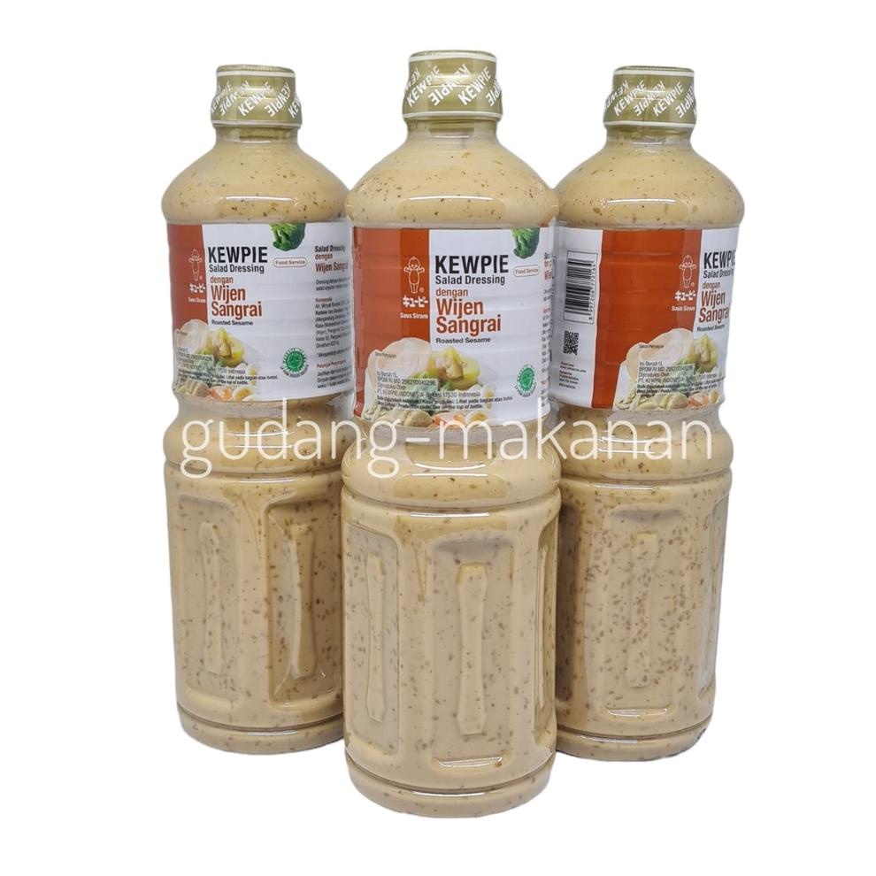 

1.1 PROMO BRAND Kewpie Salad Dressing Roasted Sesame 1 Liter .,,.,.,