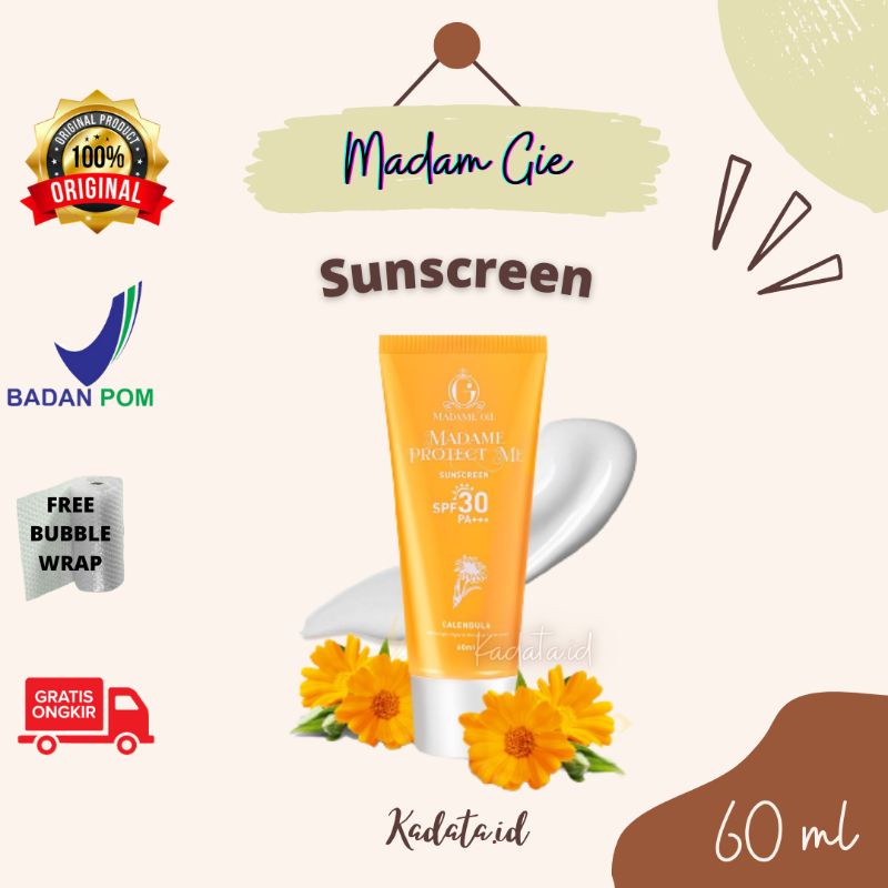 MADAM GIE SUNSCREEN SPF 30 PA +++ | MADAM GIE PROTECT ME SUNSCREEN | SUNSCREEN| SUNSCREEN MURAH | SU
