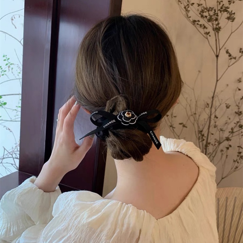 Caliloops Scrunchies Ikat Rambut Dewasa Wanita Bunga Pita Korea Rory