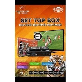 [READY STOK] STB Super HD-168 Harimau, DVB T2