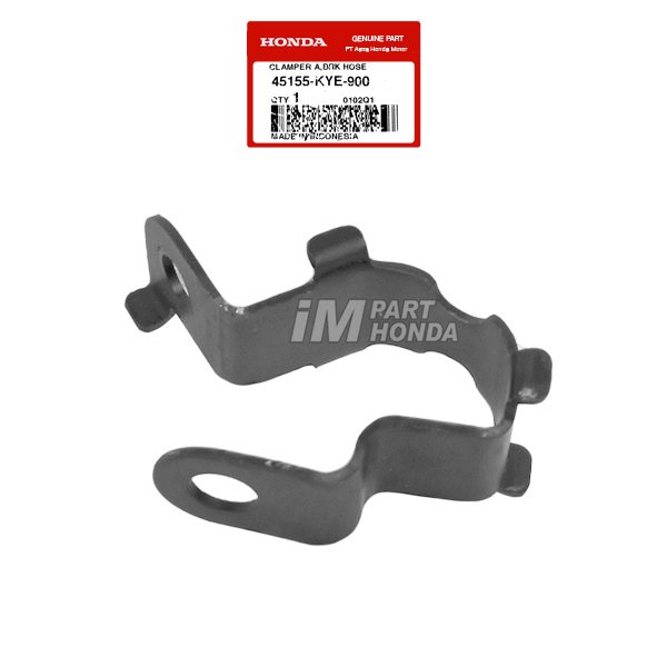 45155-KYE-900 Klem A Selang Rem Cakram Depan Megapro Monoshock Karbu