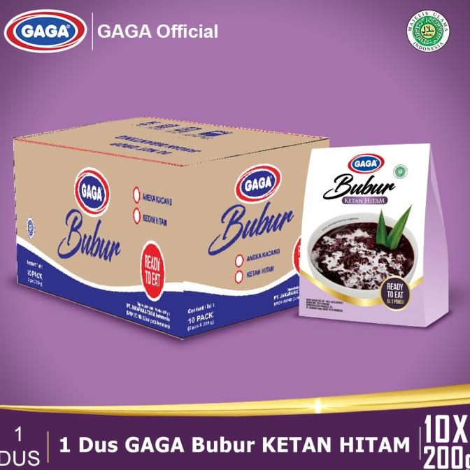 

GAGA Bubur Ketan Hitam 200gr (1 dus = 10 pack Harga Grosir)