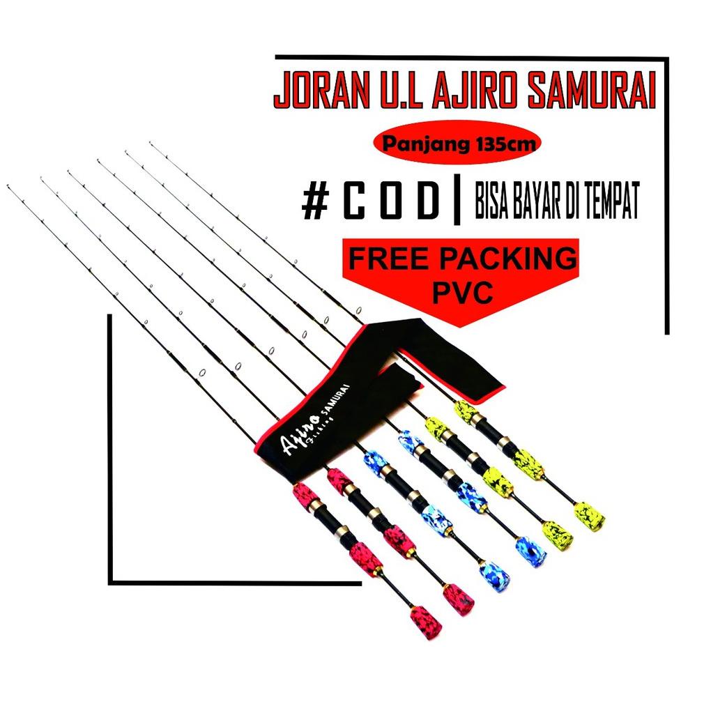 Miliki Joran Ul Ultralight Ajiro Samurai Fiber Solid 180Cm Sambung 2 ..