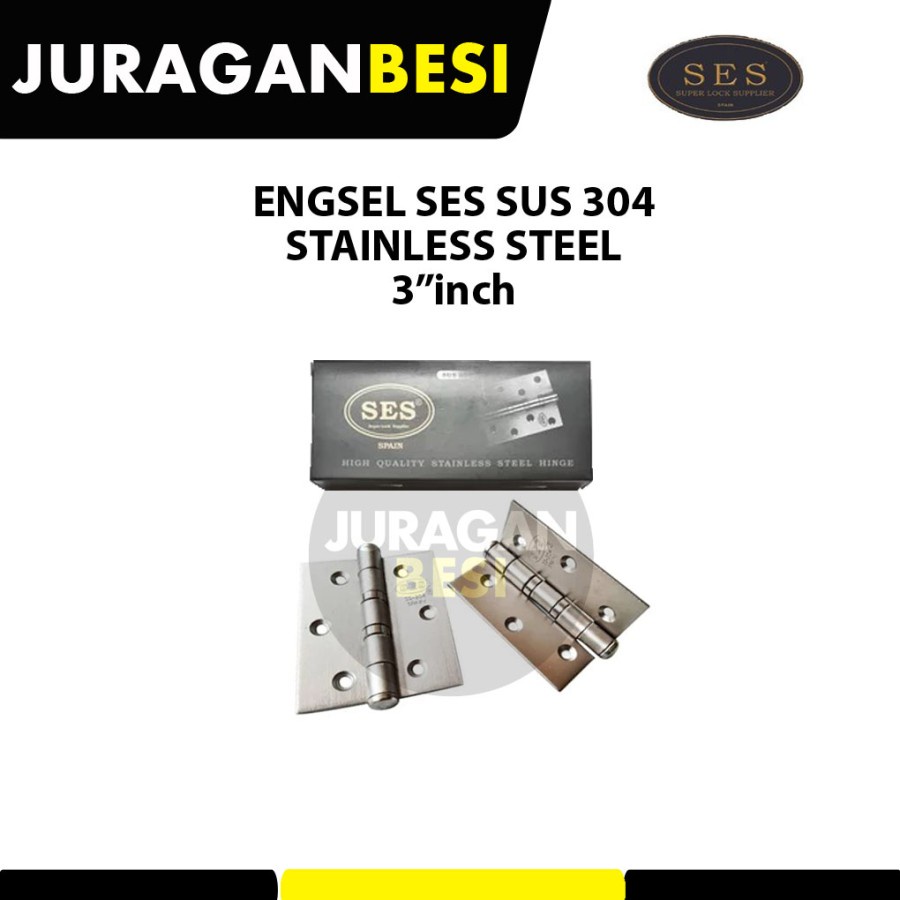 ENGSEL PINTU JENDELA PUTIH SES