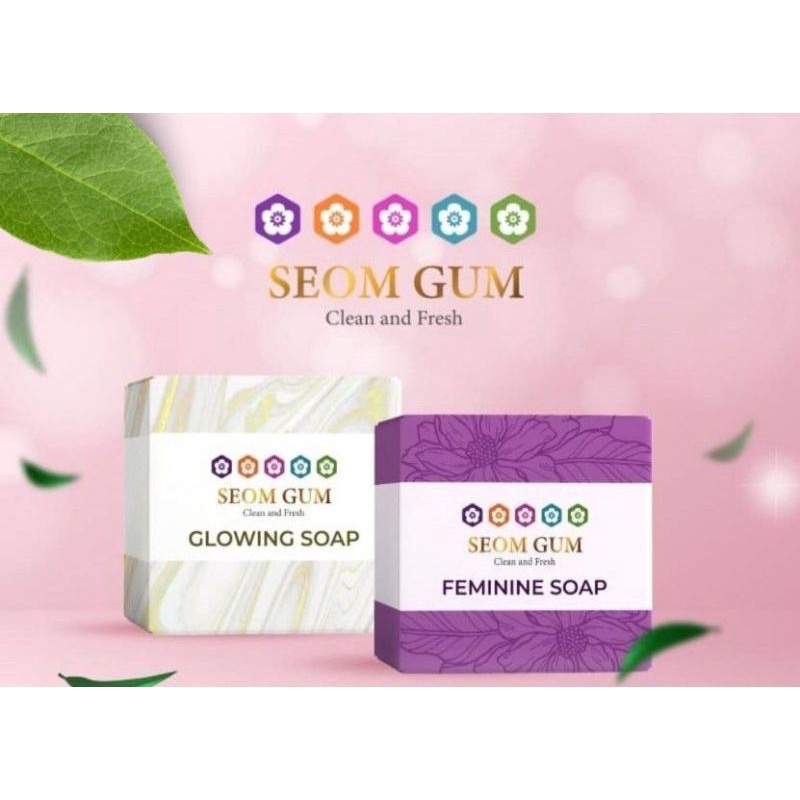 &lt;o.x&gt; new sabun seom gum feminime soap - sabun feminime seom gum fresh and clean