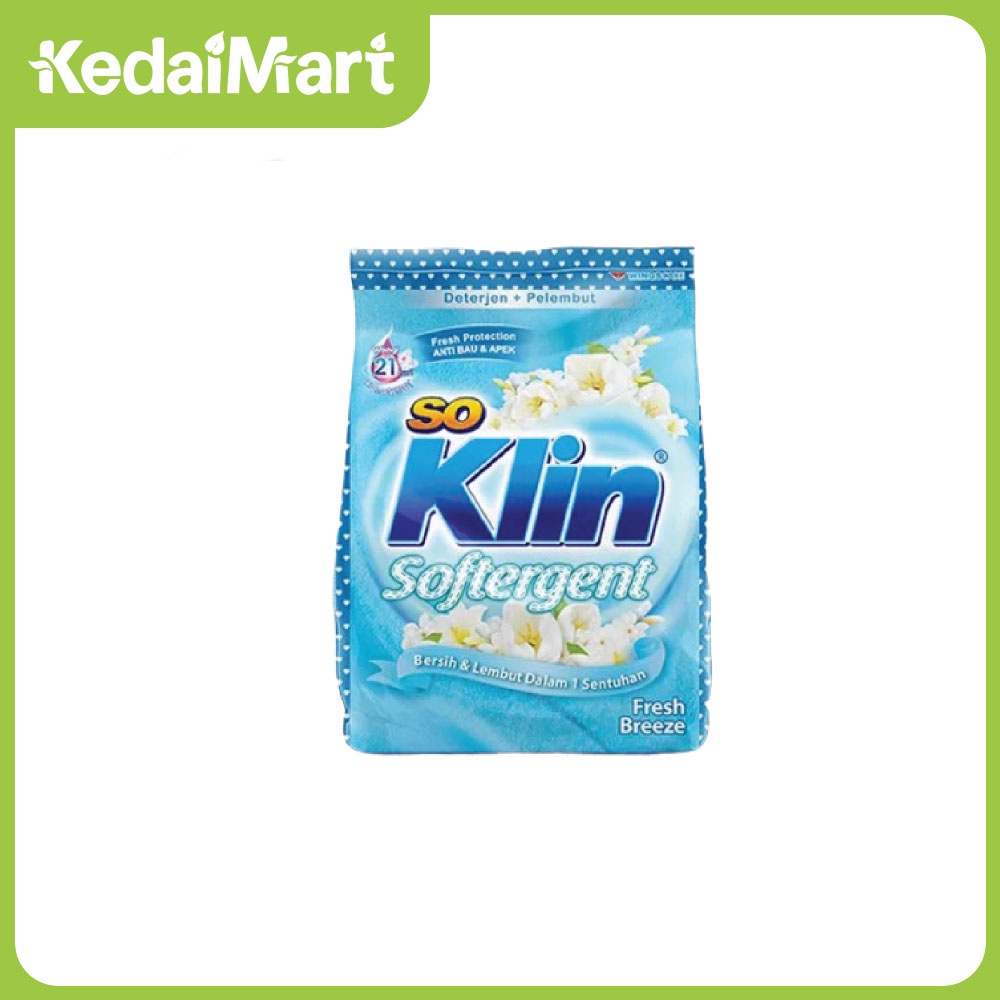 So Klin Softergent Biru 770 Gram