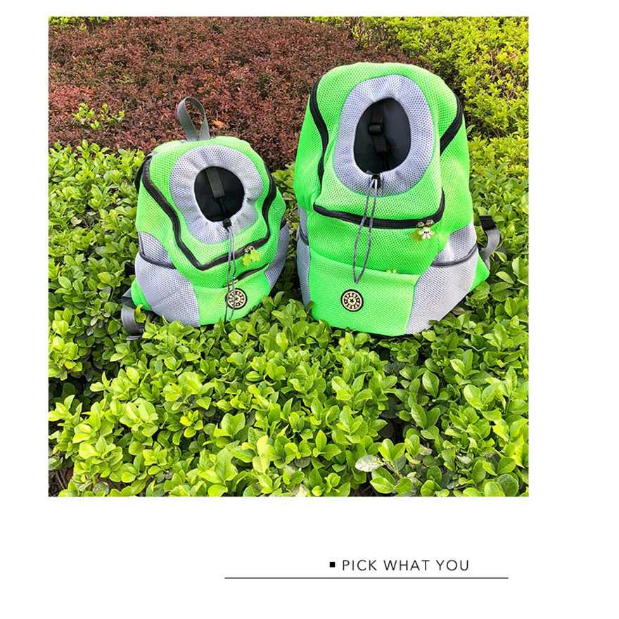 Hoopet Tas Ransel Backpack Hewan Anjing Kucing Pet Carrier Size S - D602