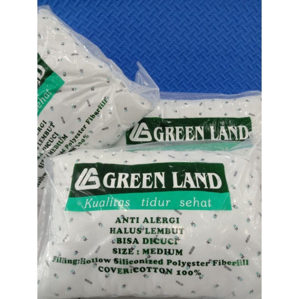 Bantal Guling Tidur Greenland Bahan Dakron Dacron Polyster Fiberfill