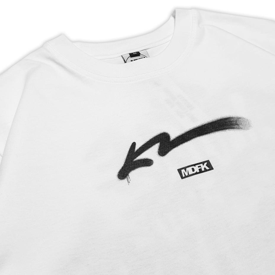 Viral MDFK Attitude Graffiti Tshirt (White)