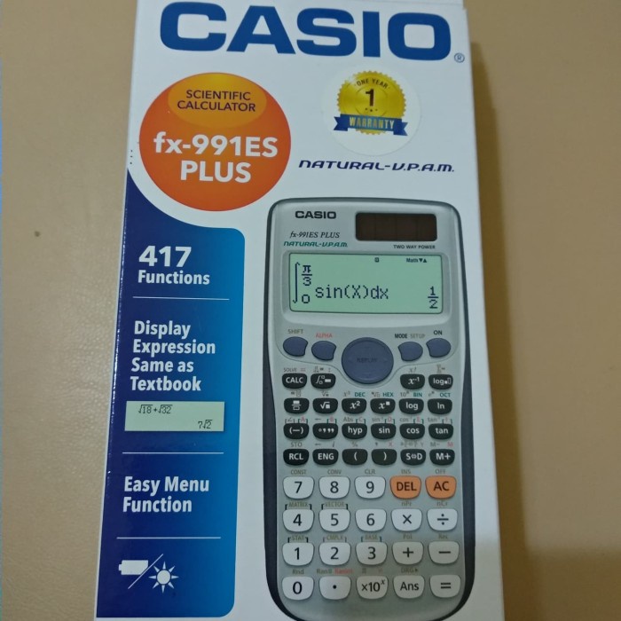 

KALKULATOR CASIO FX-991ES PLUS #ORIGINAL