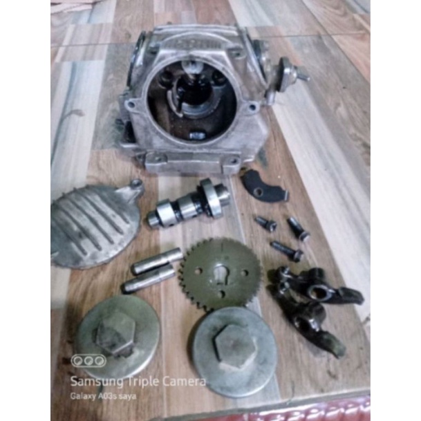 Head Cylinder Fullset Jupiter ZX Pnp Vega ZR Original Copotan