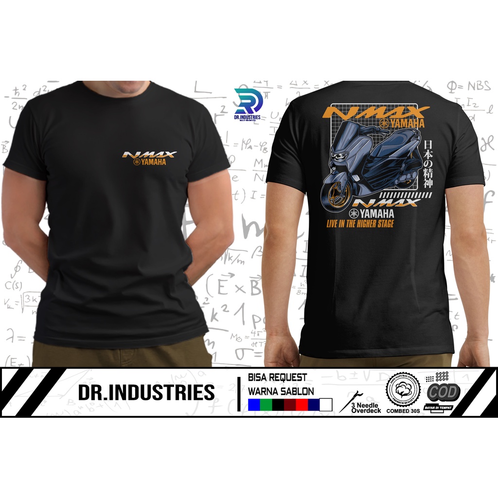 Kaos Yamaha Nmax New Style Japan Mori Terbaru - DR INDUSTRIES