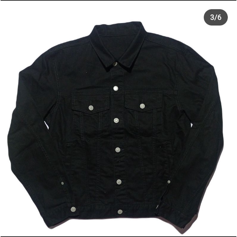 jaket jeans Trucker GU Uniqlo