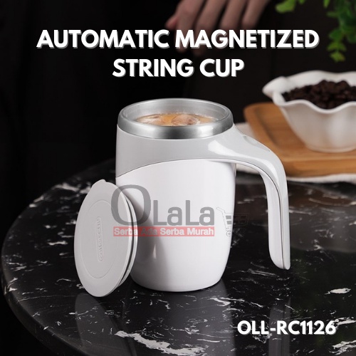 GELAS ADUK OTOMATIS MUG TUTUP UNIK AUTOMATIC MAGNETIZED STIRRING CUP 380ml TM-RC1126