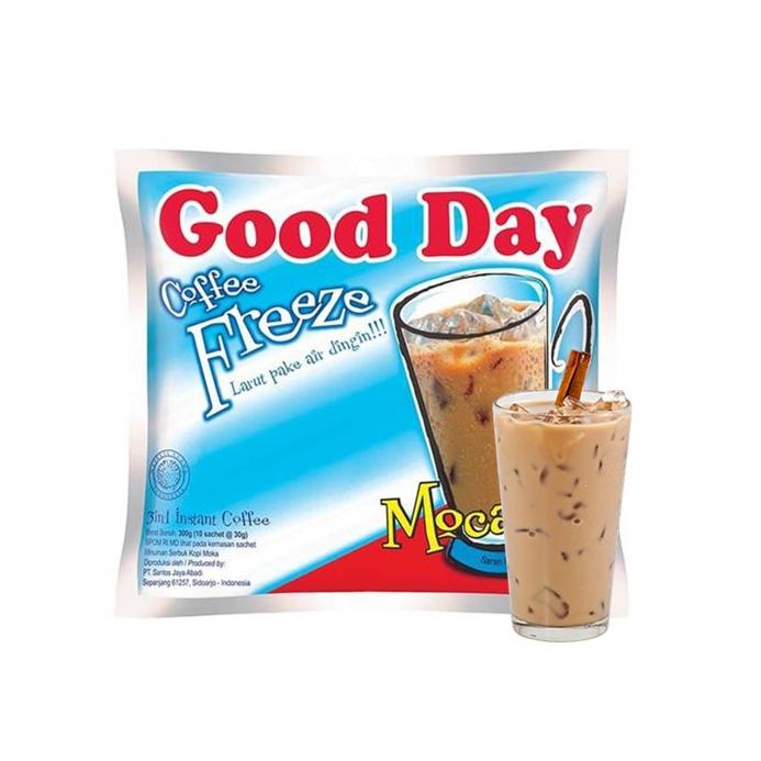 

ukg-96 Good Day Coffee Freeze Mocafrio 10 x 30 gr .,.,.,..,