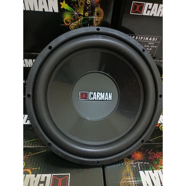 Promo.. Subwoofer Best Seller CARMAN CM-1288 NEW.12" Double Coil.Super Bass..