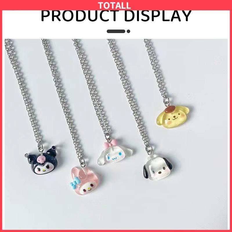 COD Sanrio kartun kalung lucu aksesoris fashion Korea untuk pria dan wanita-Totall