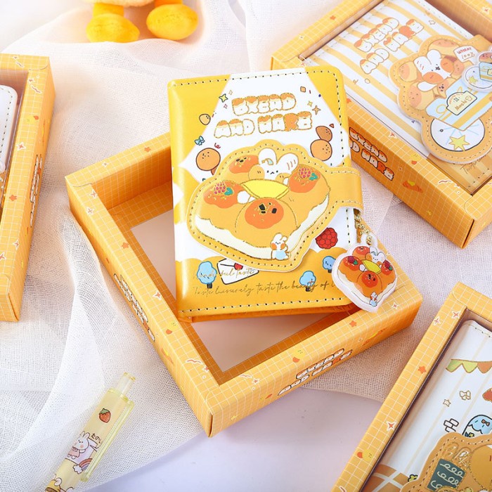 

Pad Buku Mini Notebook Bread Aad Hare / Buku Catatan Bandul Mini