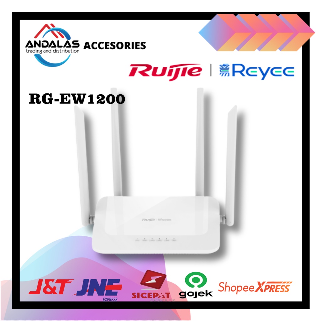 ROUTER REYEE RG-EW1200 DUALBAND MIMO