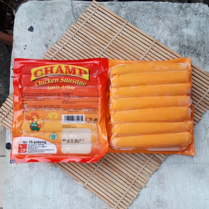 

Champ Chicken Sausage / Champ Sosis Ayam Isi 15 Pcs