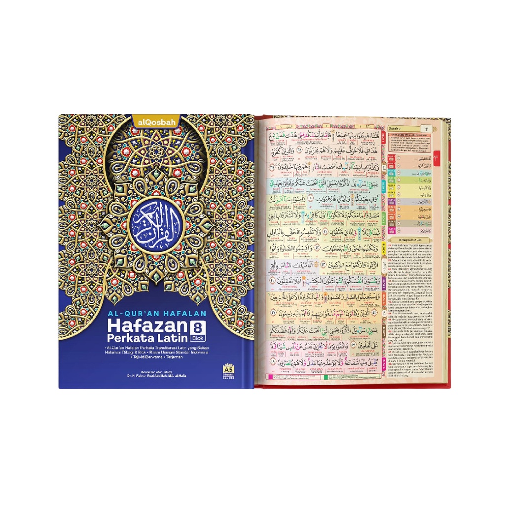Al Quran Hafazan 8 Blok Transliterasi Latin A5
