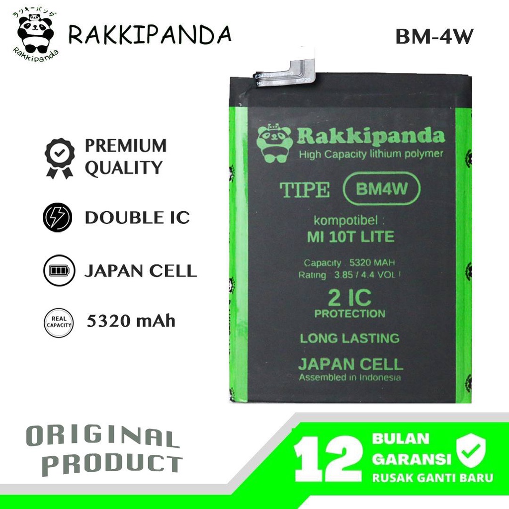 RakkiPanda - BM4W Mi 10T Lite Batre Batrai Baterai