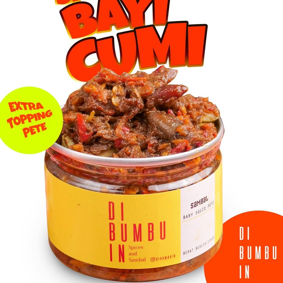 

FREE ONGKIR!Sambal Baby Cumi PETE|SQ7