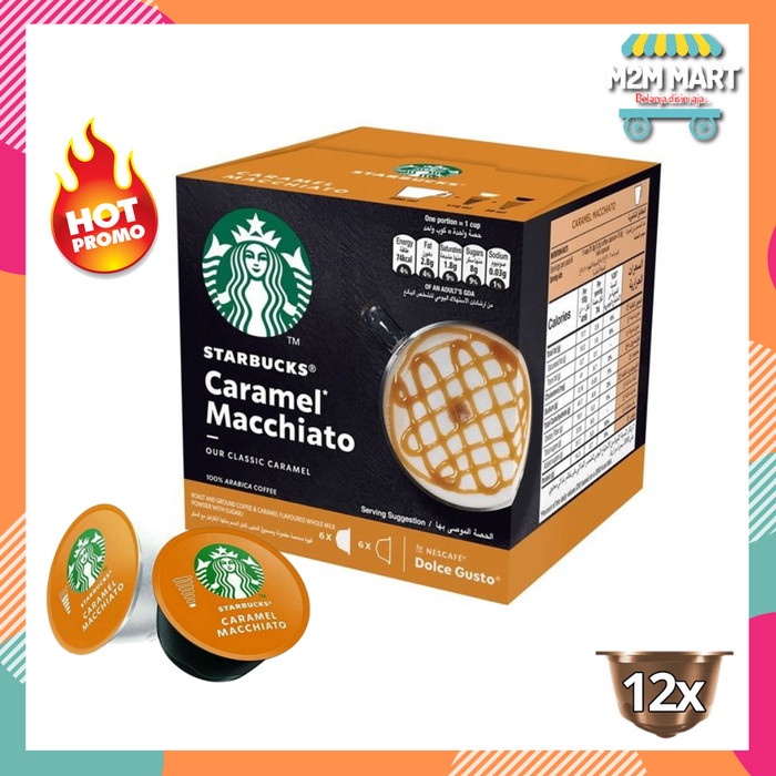 

Kopi Starbucks Caramel Macchiato / Kopi Nescafe Dolce Gusto Capsule