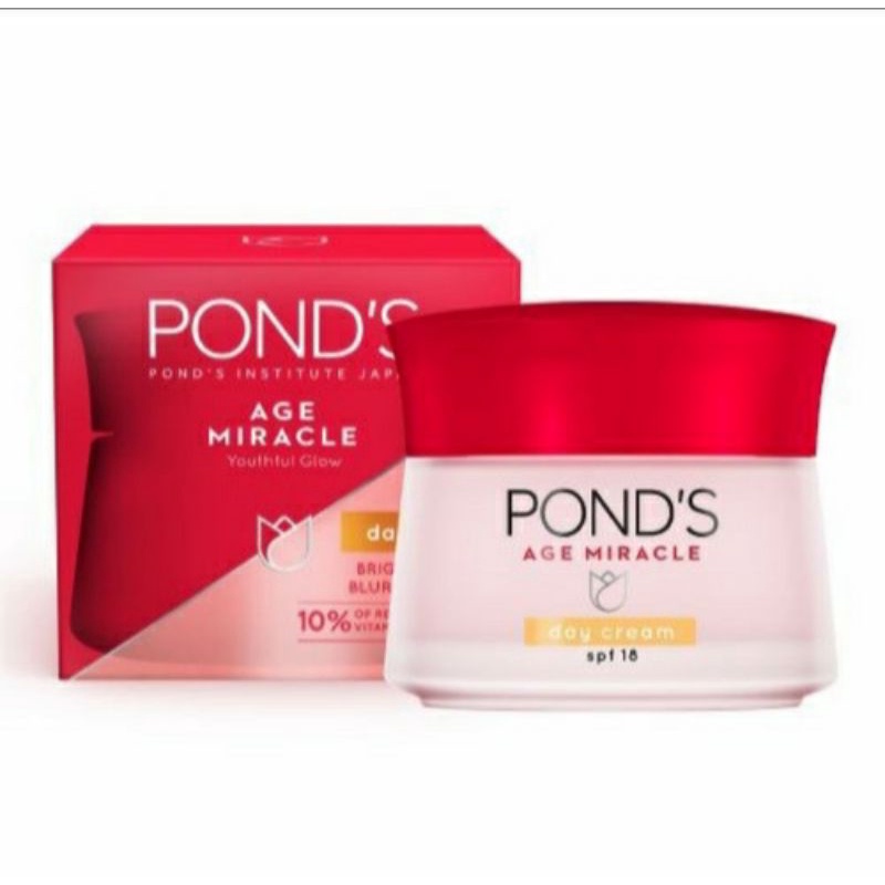 pond's age miracle day cream  50gram krim wajah/ facial treatment cleanser youtful glow