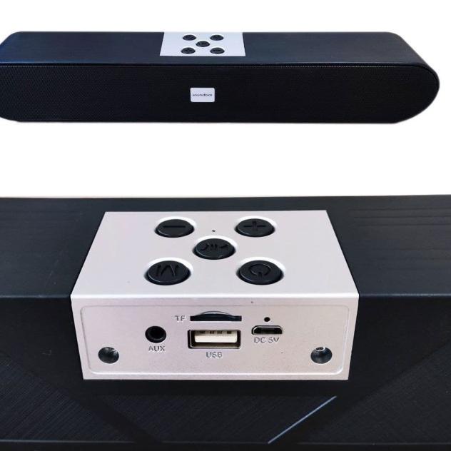 Paling Laris Soundbar A13 / A12 Speaker Bluetooth Wireless Super Bass Support Jack 3.5mm Micro SD Ra