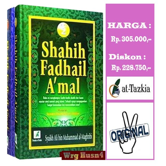 Jual Buku Shahih Fadhail Amal Set Jilid Shopee Indonesia