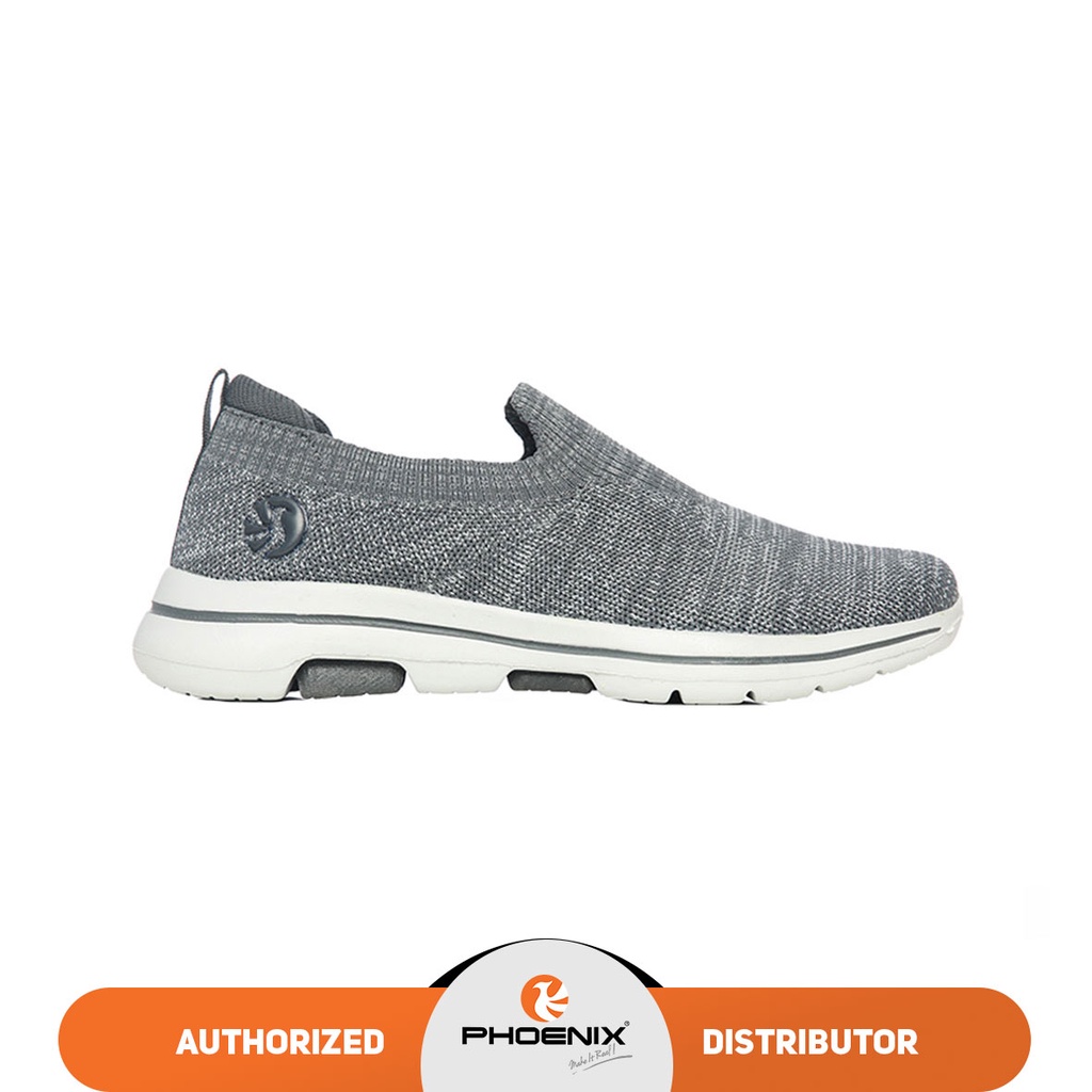 Phoenix Helios Sepatu Slip On Pria - D.Grey