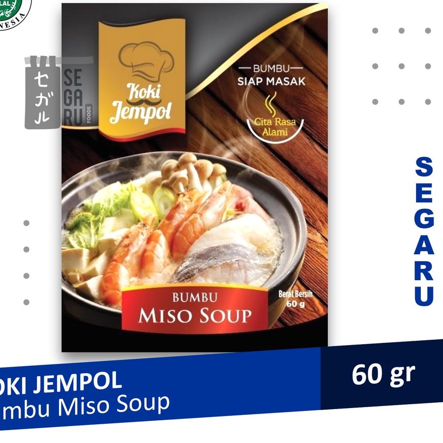 

Star 5.5 Bumbu Miso Soup Koki Jempol | Japanese Miso Paste Instant Halal