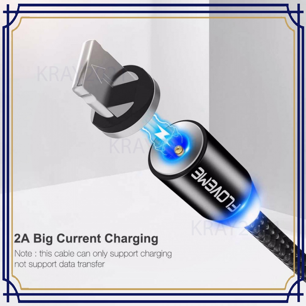Kabel Charger Magnetic USB Type C 1 Meter -CV695
