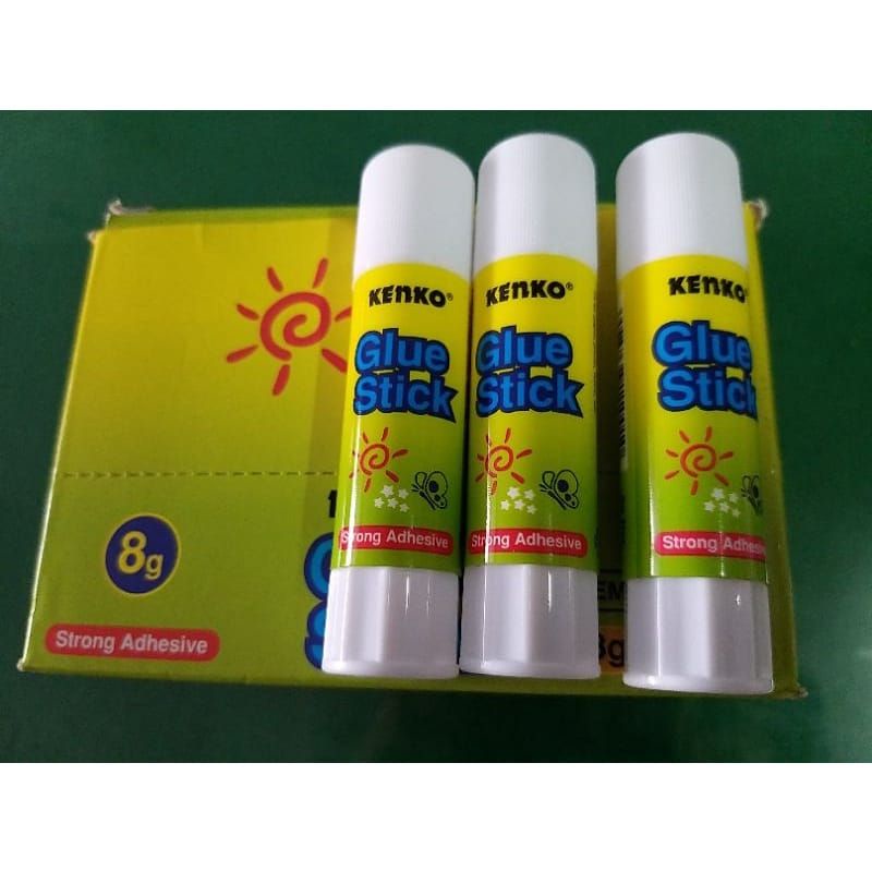 

[BOX ISI 30] GLUE STICK 8 GRAM KENKO ORIGINAL / LEM STIK 8 GRAM