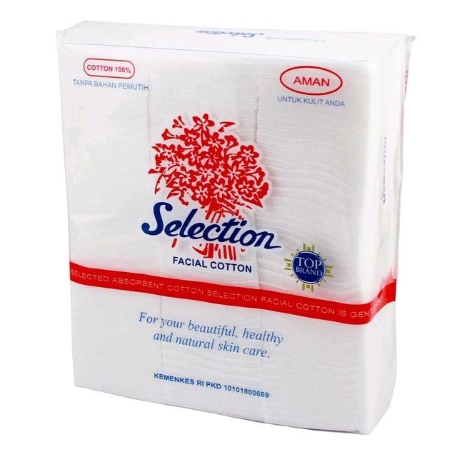 Kapas Wajah Selection Facial Cotton Kotak