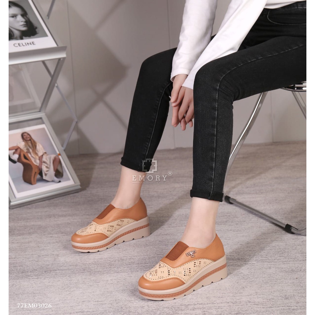 SV - EMORY Armaya Sepatu Wedges Wanita 77EMO3026