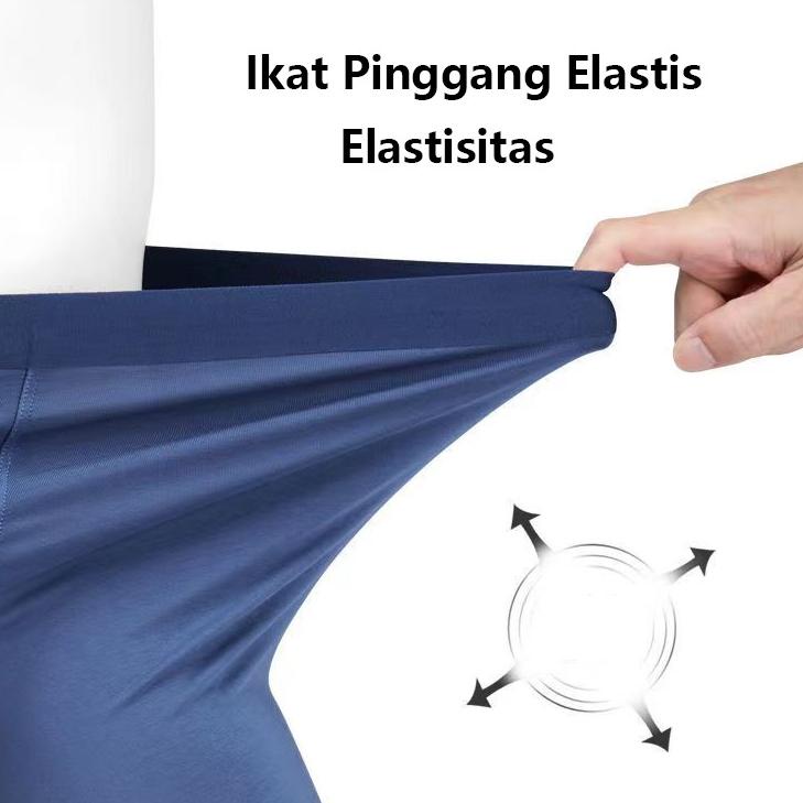 Recomended M-HONOR Celana Boxer Pria CD Model Dewasa Bernapas Grafena Antibakteri  Kesehatan M01