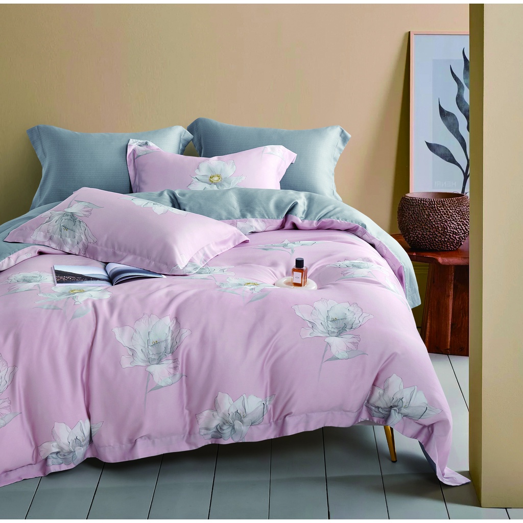 Picasso Sprei  Botanic Tencel Pink Sweet Pink
