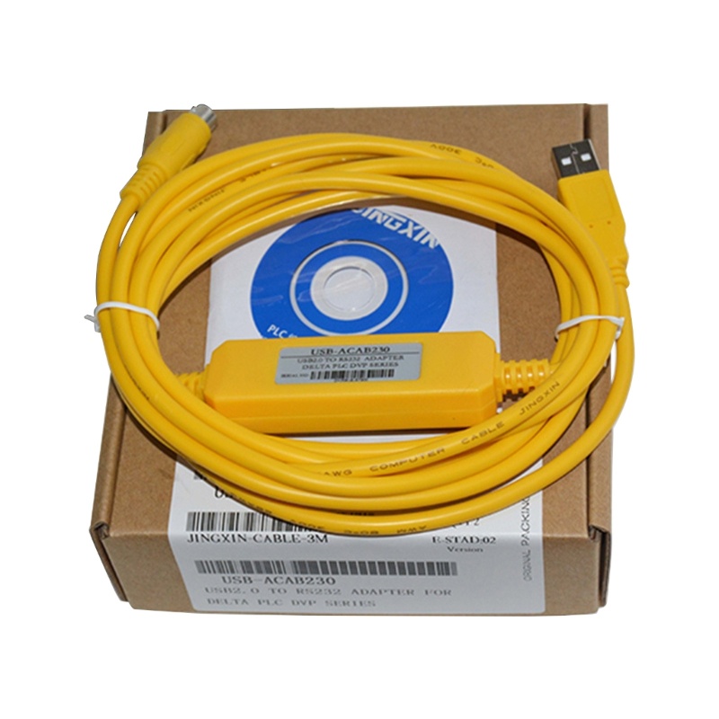 Gro Untuk Delta PLC Kabel Program DVP ES EX EH EC Series Download Cable USBACAB230