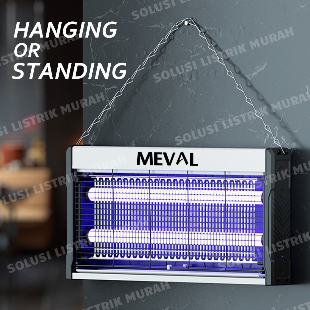 MEVAL Insect Killer Perangkap Nyamuk Serangga Lampu UV 2 Watt 6 Watt 8 Watt