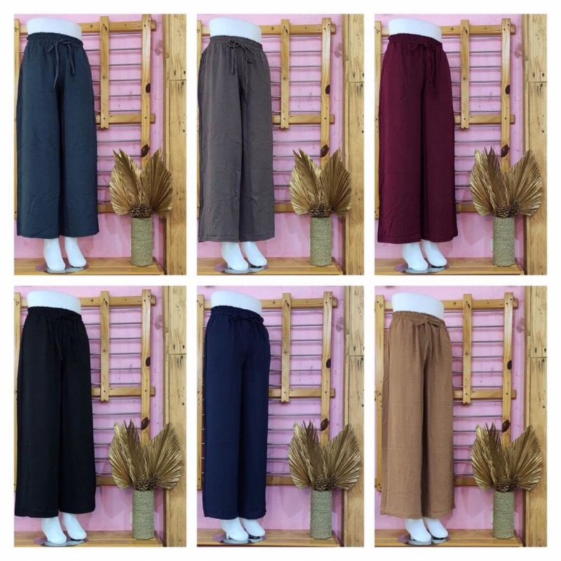 Kulot Crinkle//Celana Wanita//Kulot Crinkle Jumbo//Kulot Airflow premium