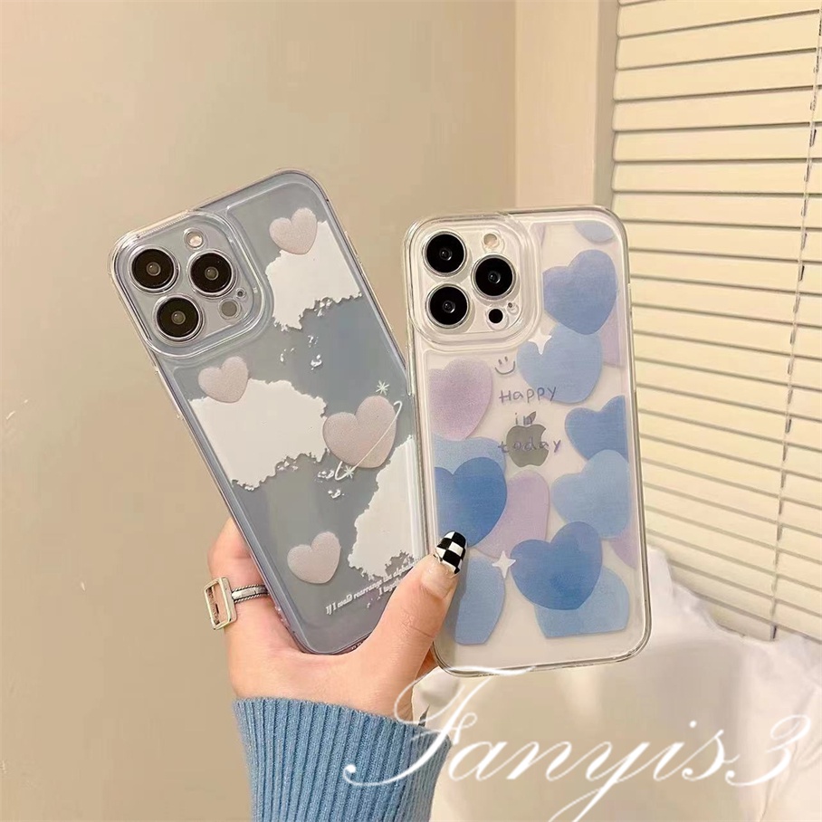 Realme C55 C35 C31 9 Pro+ C25Y C21Y C25 C25s C12 C21 C20 C20A C11 C17 7i C15 8 7 6 5 Pro 8i 5i 5s 6i Soft Case TPU Motif Awan Untuk