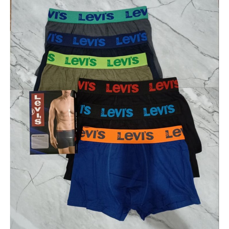 3 pcs celana dalam boxer pria / boxer lefis - celana dalam boxer