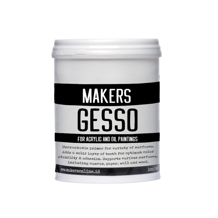 

MAKERS Gesso Canvas Primer 1000 ml