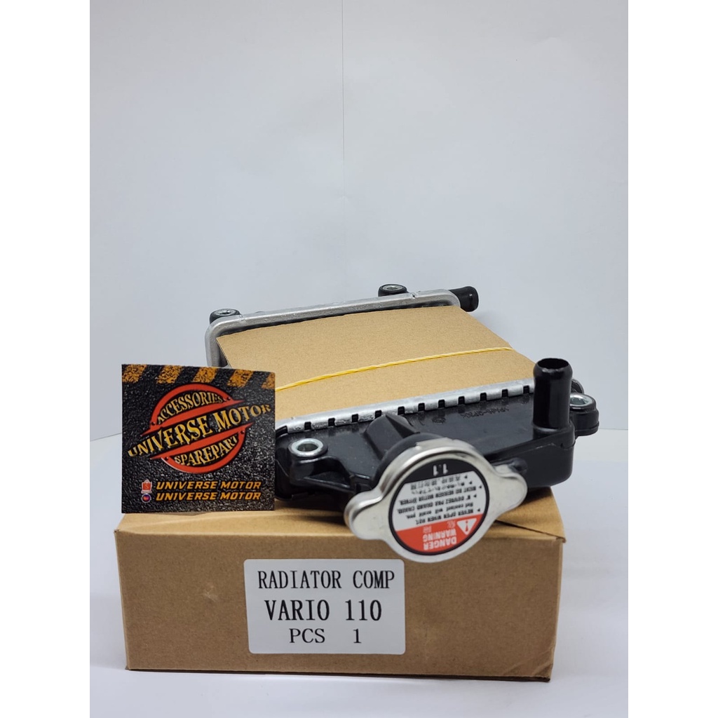 RADIATOR VARIO KARBU VARIO 110 TEKNO F1 VARIO LAMA ASSY KVB 1 SET PLUS TUTUP